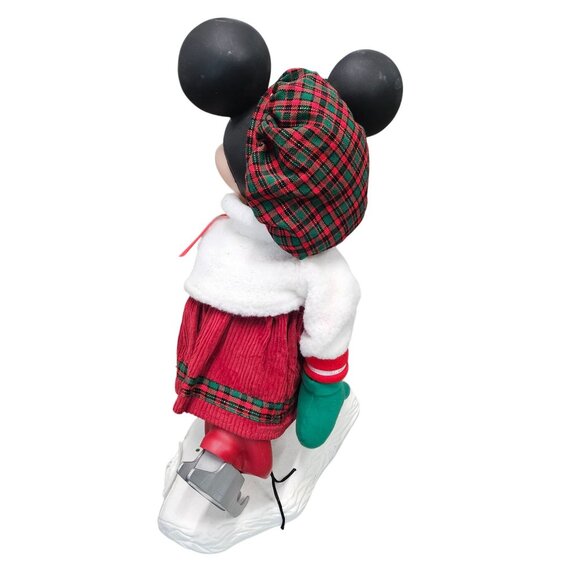 Vintage Disney Holiday Minnie Mouse Light-Up blow mold - Picture 3 of 3